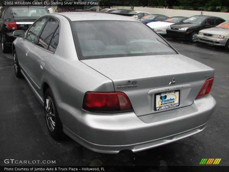 Sterling Silver Metallic / Gray 2002 Mitsubishi Galant ES