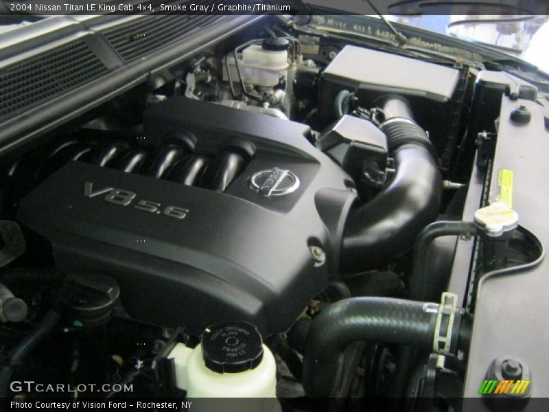  2004 Titan LE King Cab 4x4 Engine - 5.6 Liter DOHC 32 Valve V8