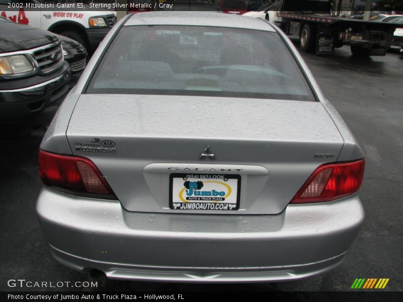 Sterling Silver Metallic / Gray 2002 Mitsubishi Galant ES