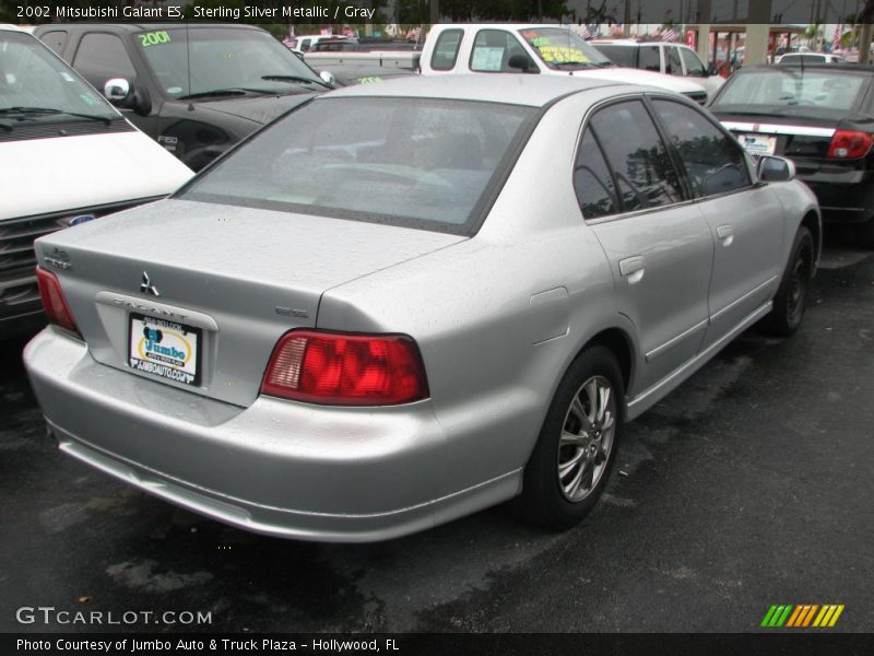 Sterling Silver Metallic / Gray 2002 Mitsubishi Galant ES