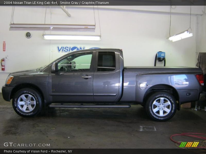 Smoke Gray / Graphite/Titanium 2004 Nissan Titan LE King Cab 4x4
