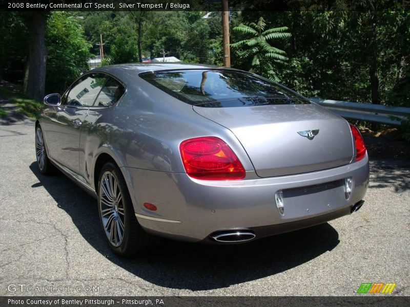 Silver Tempest / Beluga 2008 Bentley Continental GT Speed