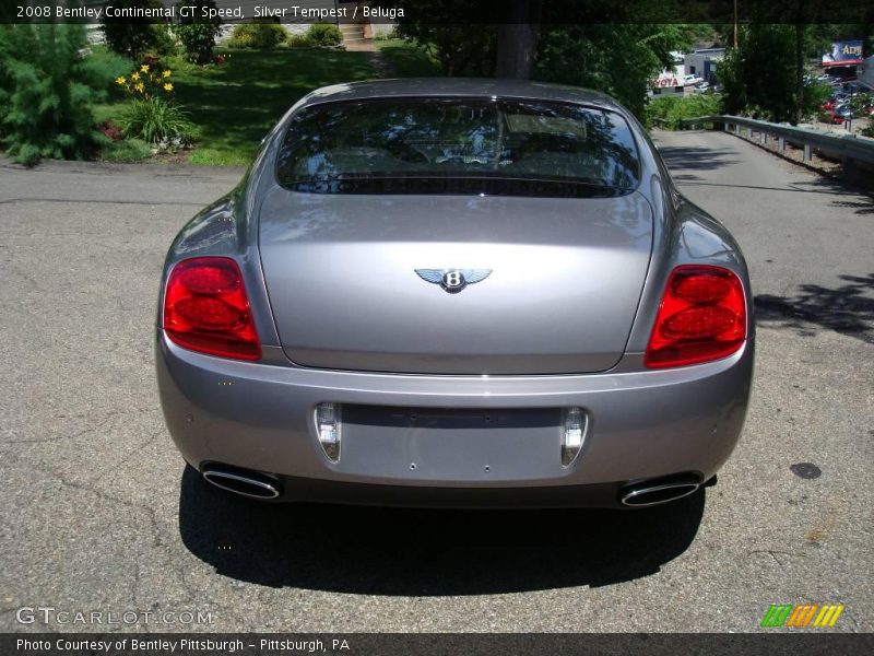 Silver Tempest / Beluga 2008 Bentley Continental GT Speed