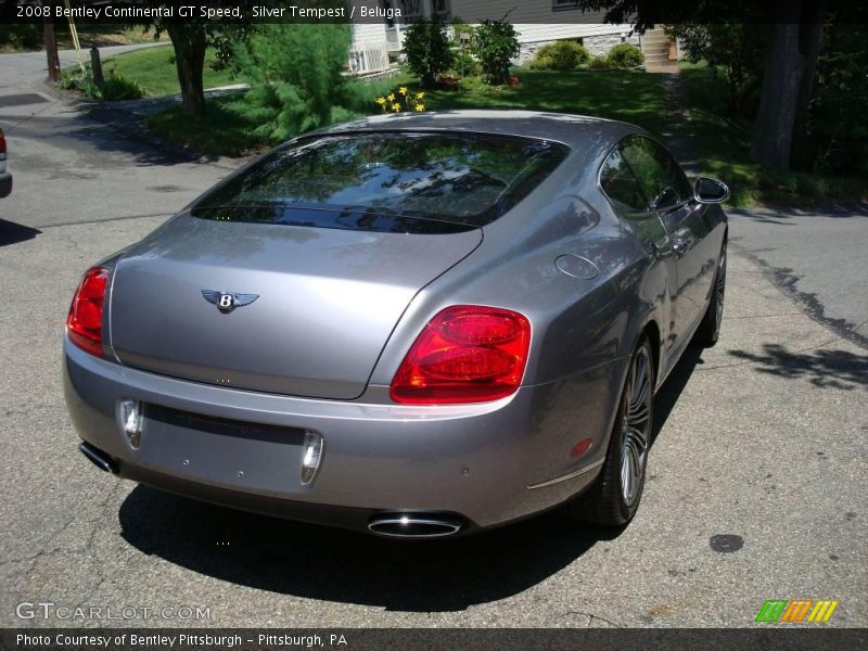 Silver Tempest / Beluga 2008 Bentley Continental GT Speed