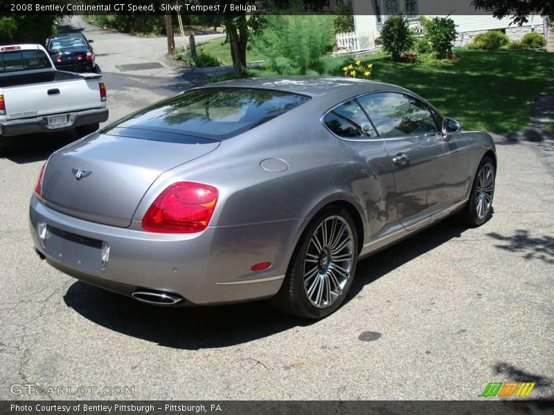 Silver Tempest / Beluga 2008 Bentley Continental GT Speed
