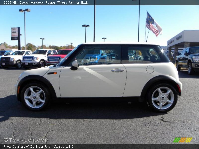  2005 Cooper Hardtop Pepper White