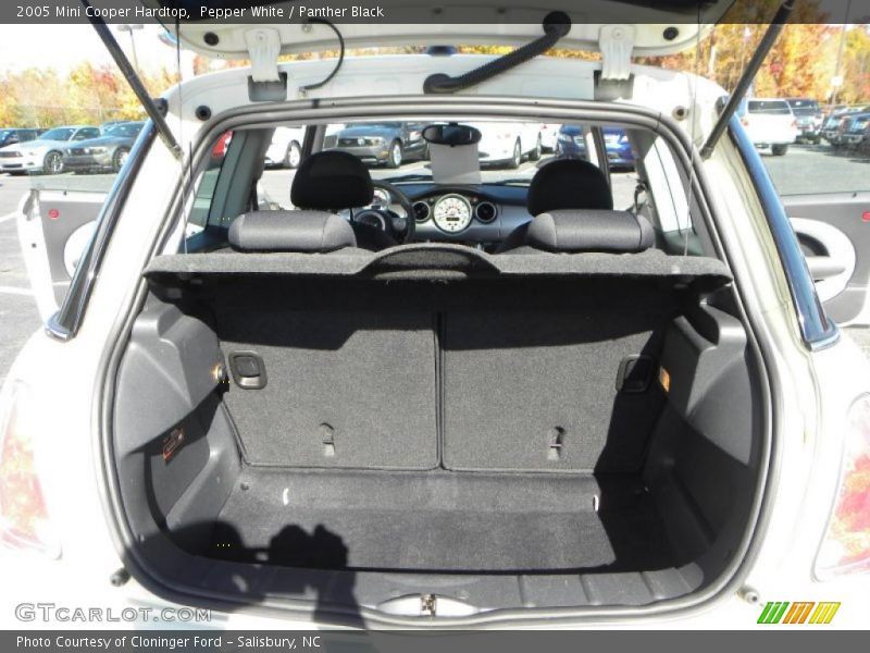  2005 Cooper Hardtop Trunk