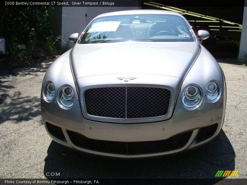 Silver Tempest / Beluga 2008 Bentley Continental GT Speed