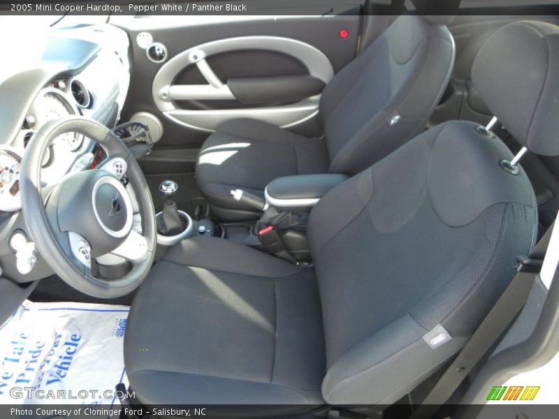  2005 Cooper Hardtop Panther Black Interior