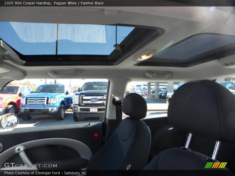 Sunroof of 2005 Cooper Hardtop