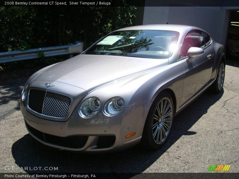 Silver Tempest / Beluga 2008 Bentley Continental GT Speed