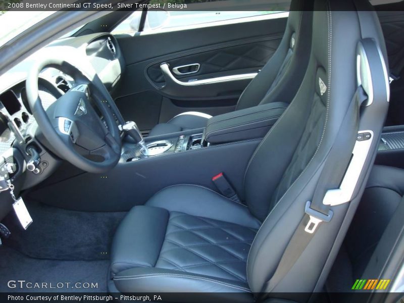 Silver Tempest / Beluga 2008 Bentley Continental GT Speed