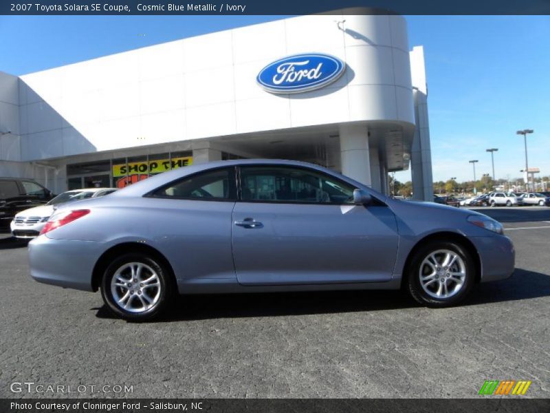 Cosmic Blue Metallic / Ivory 2007 Toyota Solara SE Coupe