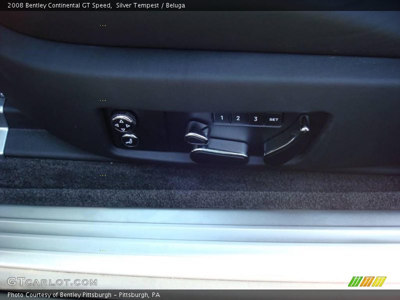 Silver Tempest / Beluga 2008 Bentley Continental GT Speed