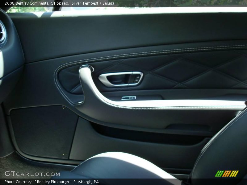 Silver Tempest / Beluga 2008 Bentley Continental GT Speed