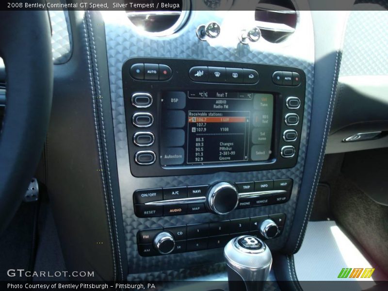 Silver Tempest / Beluga 2008 Bentley Continental GT Speed