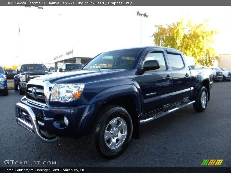 Indigo Ink Pearl / Graphite Gray 2006 Toyota Tacoma V6 Double Cab 4x4