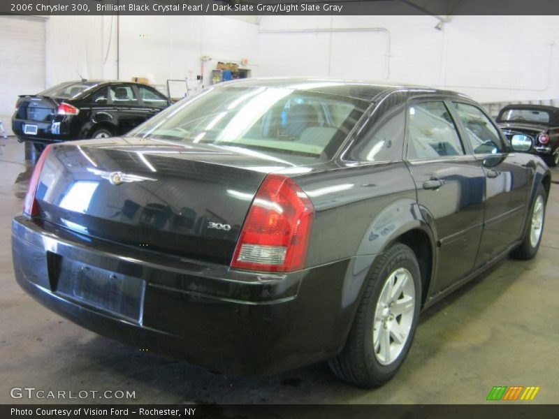 Brilliant Black Crystal Pearl / Dark Slate Gray/Light Slate Gray 2006 Chrysler 300
