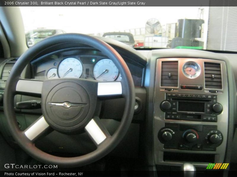 Brilliant Black Crystal Pearl / Dark Slate Gray/Light Slate Gray 2006 Chrysler 300