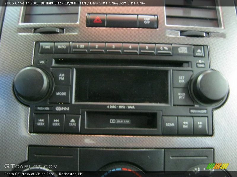 Brilliant Black Crystal Pearl / Dark Slate Gray/Light Slate Gray 2006 Chrysler 300