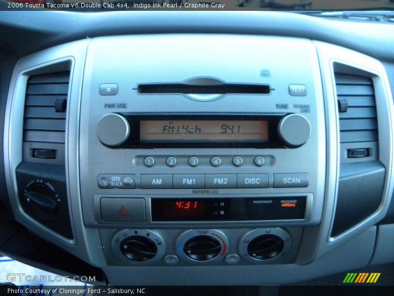 Indigo Ink Pearl / Graphite Gray 2006 Toyota Tacoma V6 Double Cab 4x4