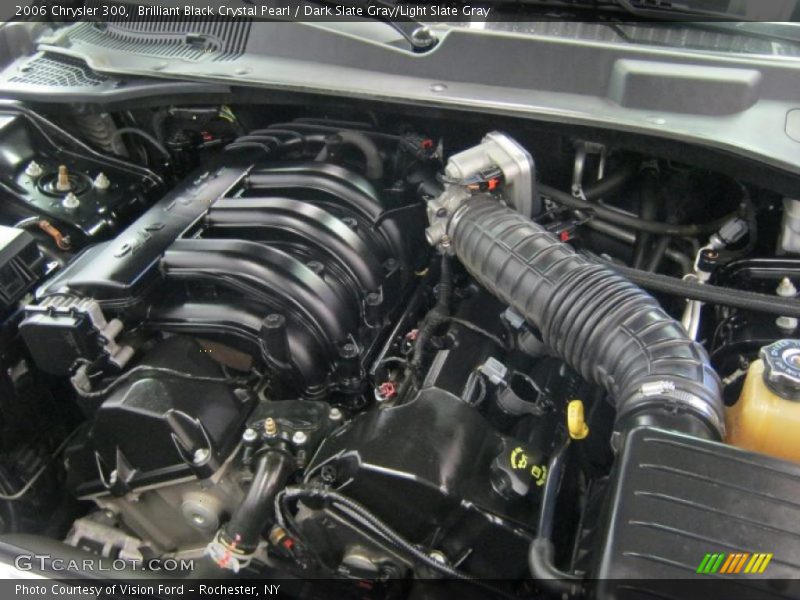 Brilliant Black Crystal Pearl / Dark Slate Gray/Light Slate Gray 2006 Chrysler 300