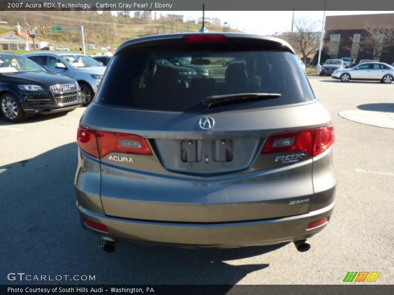 Carbon Gray Pearl / Ebony 2007 Acura RDX Technology