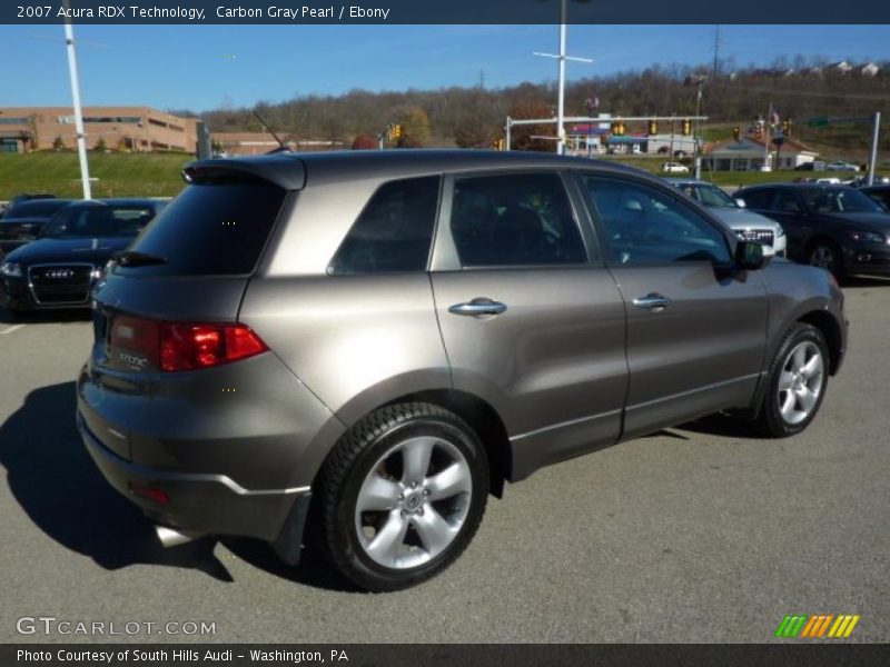 Carbon Gray Pearl / Ebony 2007 Acura RDX Technology