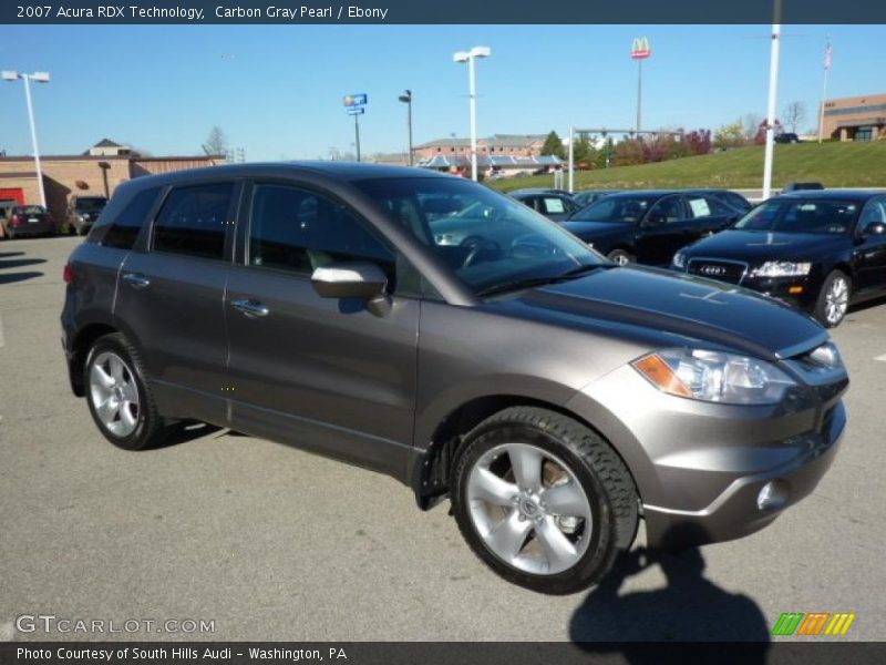Carbon Gray Pearl / Ebony 2007 Acura RDX Technology