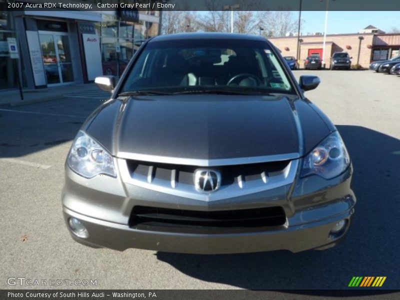 Carbon Gray Pearl / Ebony 2007 Acura RDX Technology