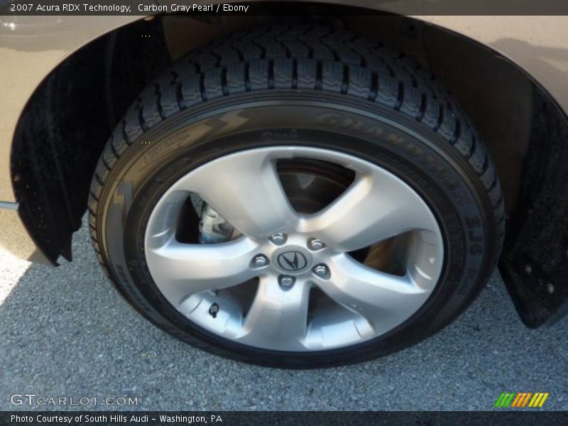 Carbon Gray Pearl / Ebony 2007 Acura RDX Technology
