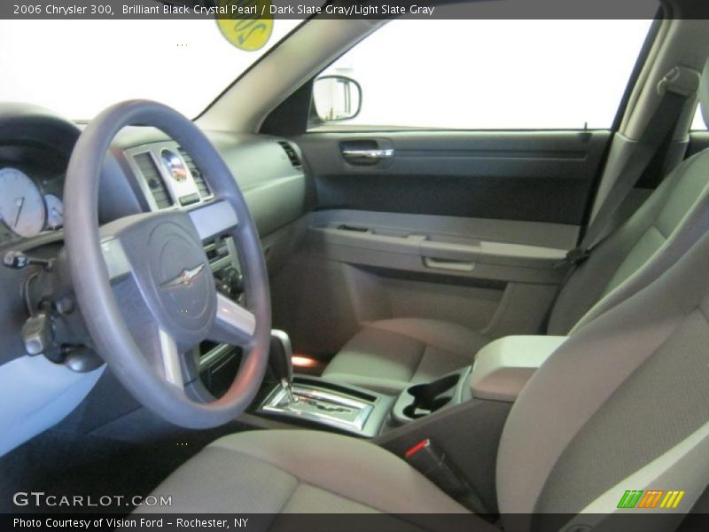 Brilliant Black Crystal Pearl / Dark Slate Gray/Light Slate Gray 2006 Chrysler 300