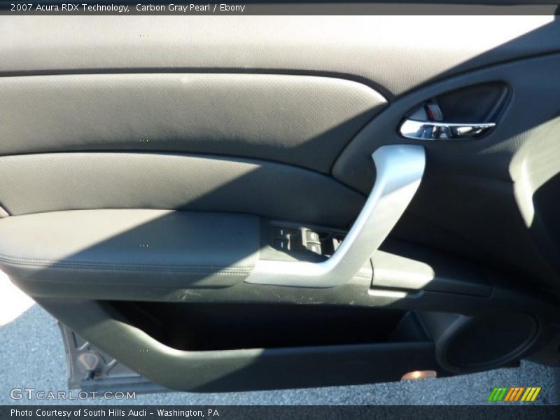Carbon Gray Pearl / Ebony 2007 Acura RDX Technology