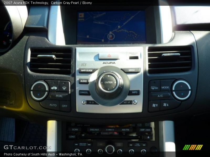 Carbon Gray Pearl / Ebony 2007 Acura RDX Technology