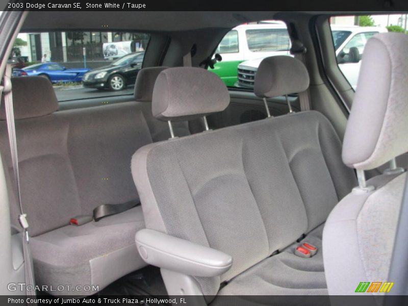  2003 Caravan SE Taupe Interior