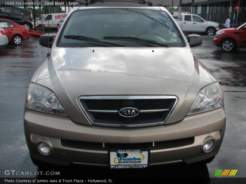 Sand Beige / Beige 2006 Kia Sorento LX
