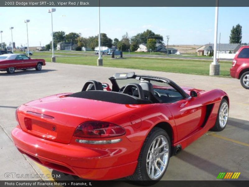  2003 Viper SRT-10 Viper Red
