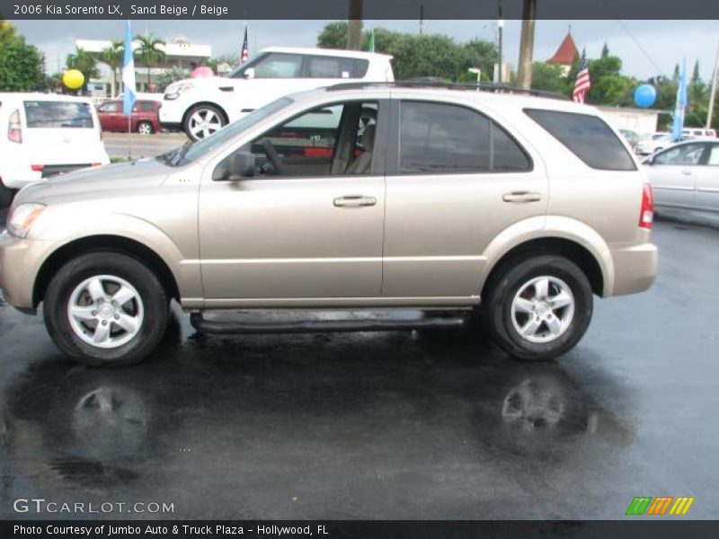 Sand Beige / Beige 2006 Kia Sorento LX