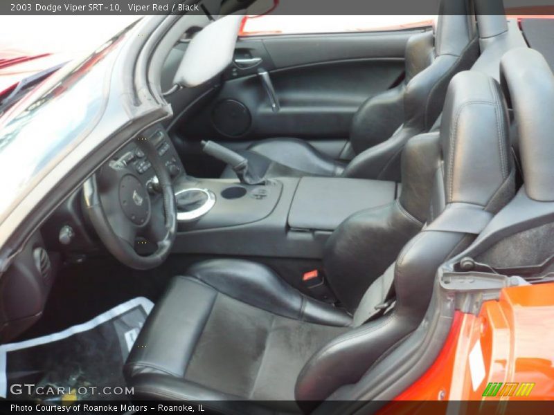  2003 Viper SRT-10 Black Interior
