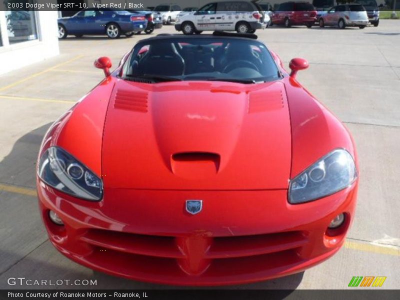 Viper Red / Black 2003 Dodge Viper SRT-10