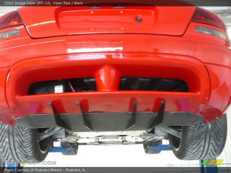 Viper Red / Black 2003 Dodge Viper SRT-10