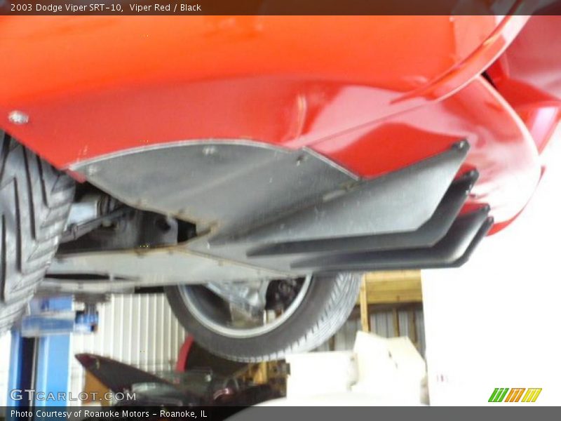 Viper Red / Black 2003 Dodge Viper SRT-10