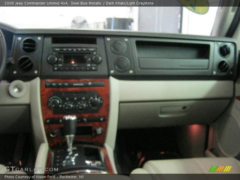 Steel Blue Metallic / Dark Khaki/Light Graystone 2006 Jeep Commander Limited 4x4