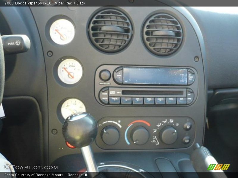 Viper Red / Black 2003 Dodge Viper SRT-10