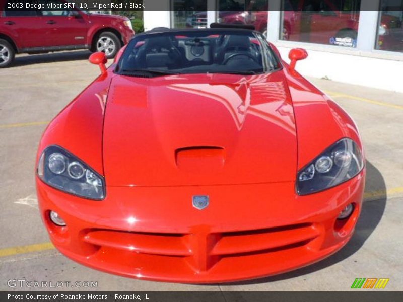 Viper Red / Black 2003 Dodge Viper SRT-10