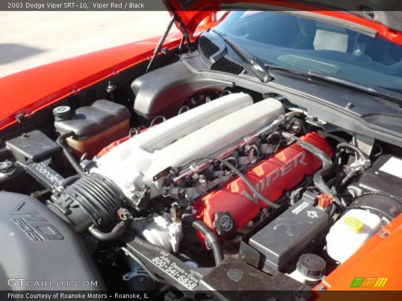  2003 Viper SRT-10 Engine - 8.3 Liter OHV 20-Valve V10