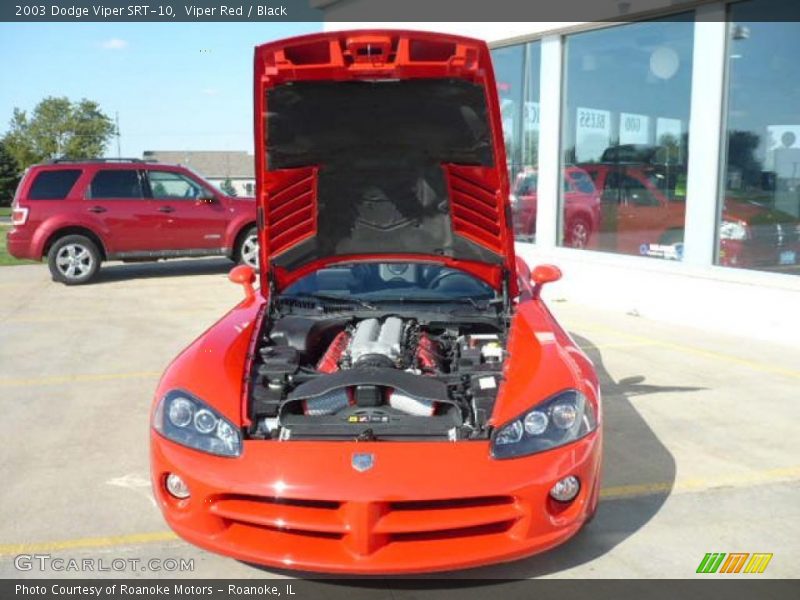 Viper Red / Black 2003 Dodge Viper SRT-10