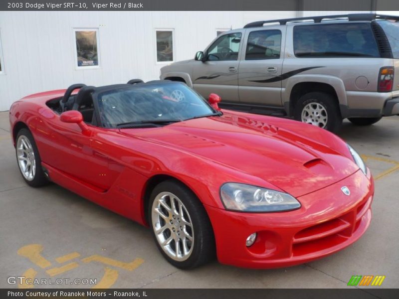  2003 Viper SRT-10 Viper Red