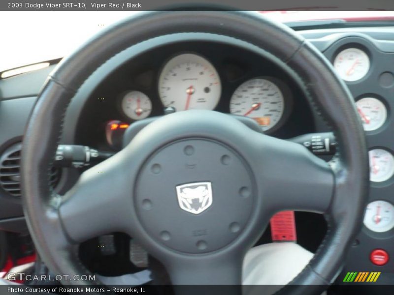 Viper Red / Black 2003 Dodge Viper SRT-10