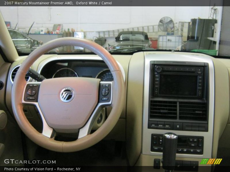 Oxford White / Camel 2007 Mercury Mountaineer Premier AWD